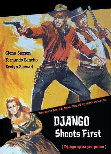 DVD  'DJANGO SHOOTS FIRST
